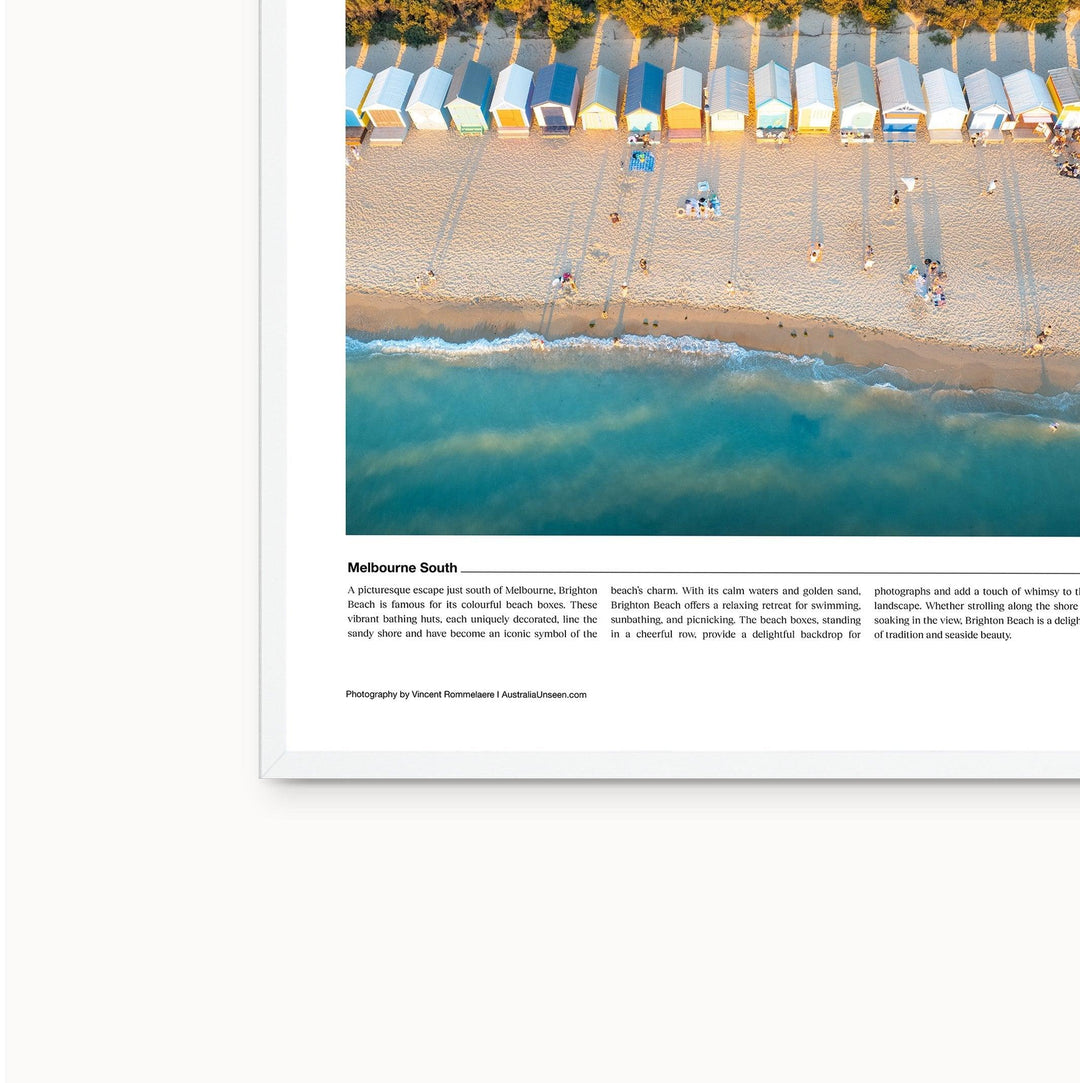 Brighton (VIC) Editorial Poster - Australia Unseen