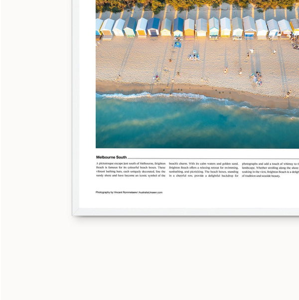 Brighton (VIC) Editorial Poster - Australia Unseen