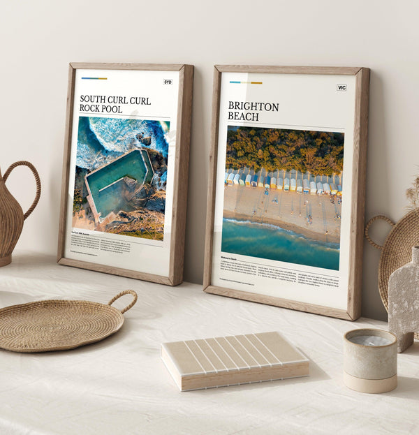 Brighton (VIC) Editorial Poster - Australia Unseen