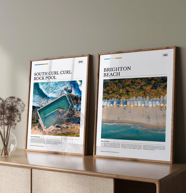 Brighton (VIC) Editorial Poster - Australia Unseen