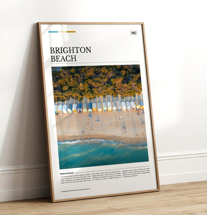 Brighton (VIC) Editorial Poster - Australia Unseen