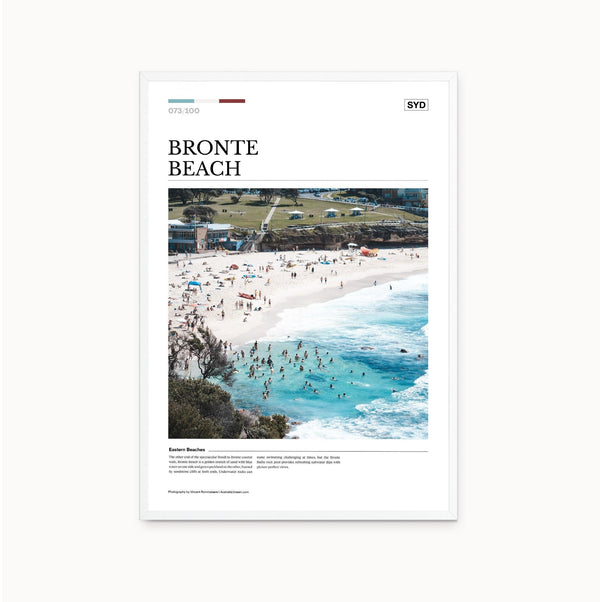 Bronte Beach Editorial Poster - Australia Unseen