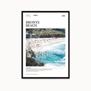 Bronte Beach Editorial Poster - Australia Unseen