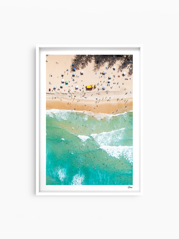 Burleigh Beach 01 - Wall Art Print - Australia Unseen
