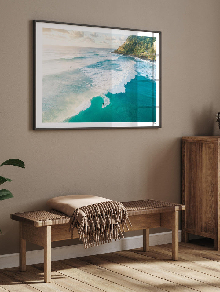 Burleigh Beach 02 - Wall Art Print - Australia Unseen