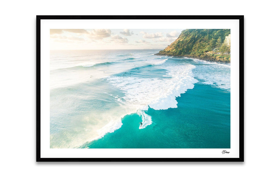 Burleigh Beach 02 - Wall Art Print - Australia Unseen