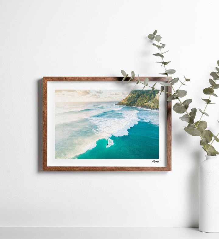 Burleigh Beach 02 - Wall Art Print - Australia Unseen