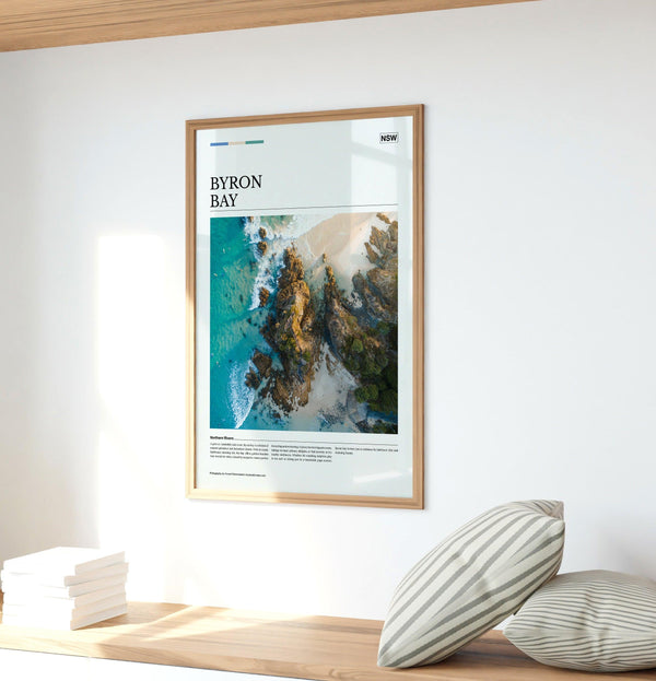 Byron Bay Editorial Poster - Australia Unseen