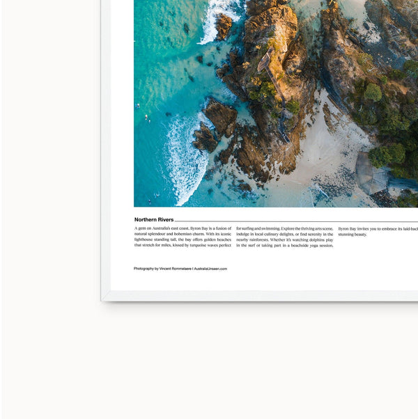 Byron Bay Editorial Poster - Australia Unseen