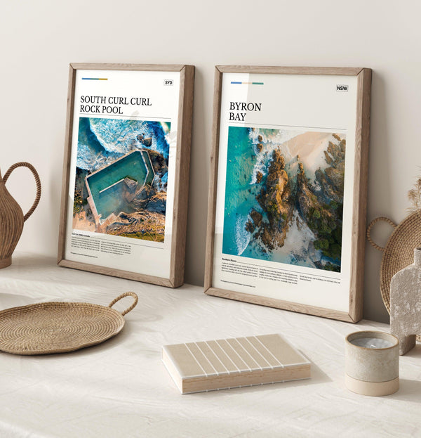 Byron Bay Editorial Poster - Australia Unseen