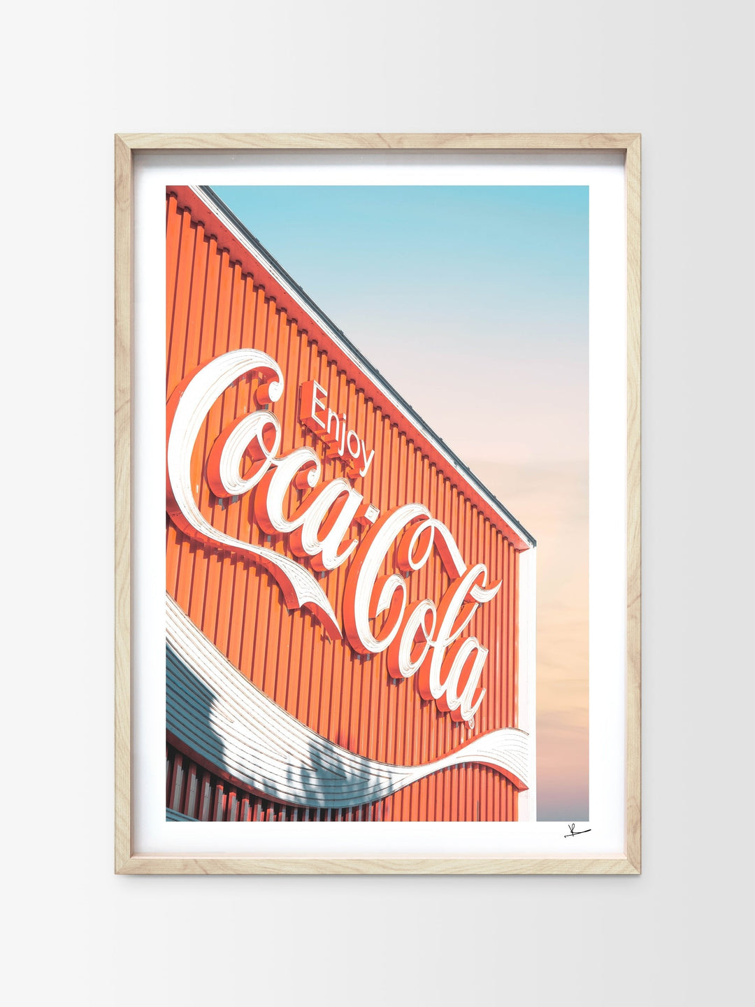 Coke Sign 01 - Wall Art Print - Australia Unseen