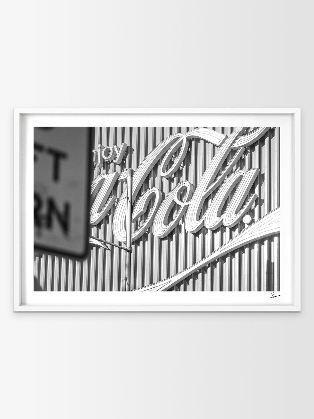 Coke Sign 02 - Wall Art Print - Australia Unseen