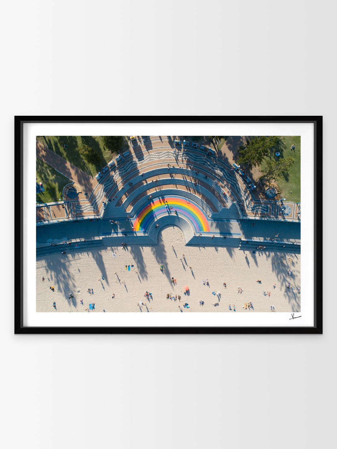 Coogee Beach - Rainbow 02 - Australia Unseen - Wall Art Print