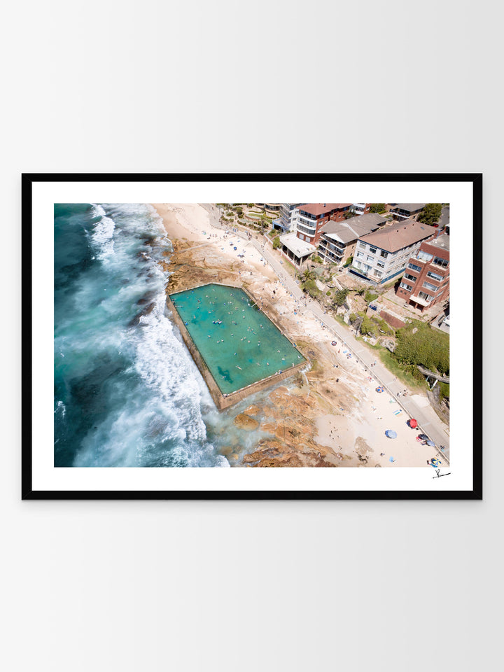 Cronulla pool 05 (southern bath) - Australia Unseen - Wall Art Print