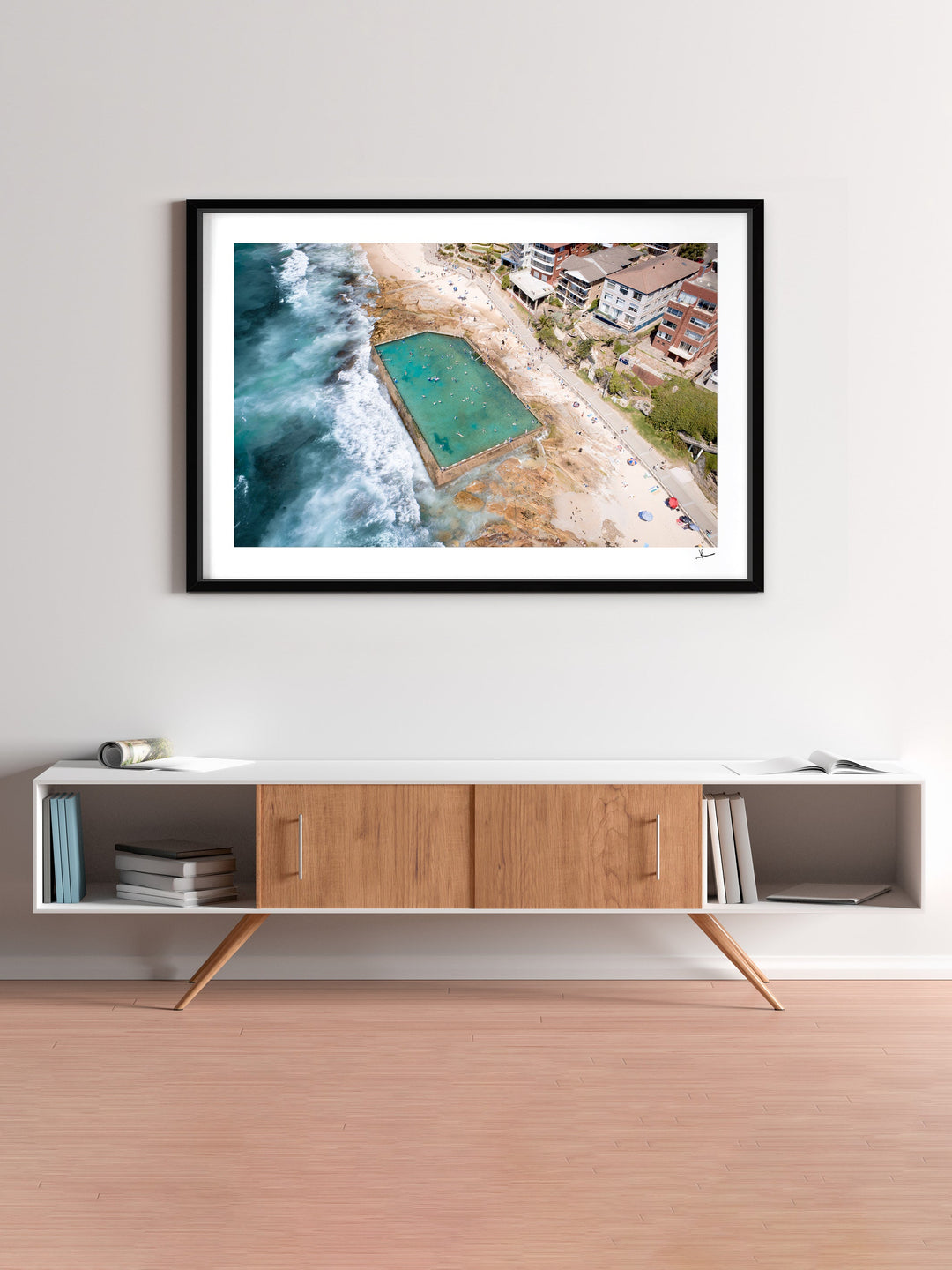 Cronulla pool 05 (southern bath) - Australia Unseen - Wall Art Print