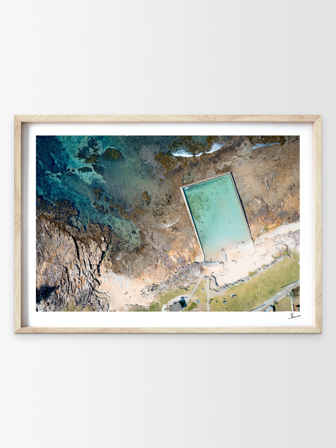 Cronulla - Shelly Beach Pool 01 - Australia Unseen - Wall Art Print