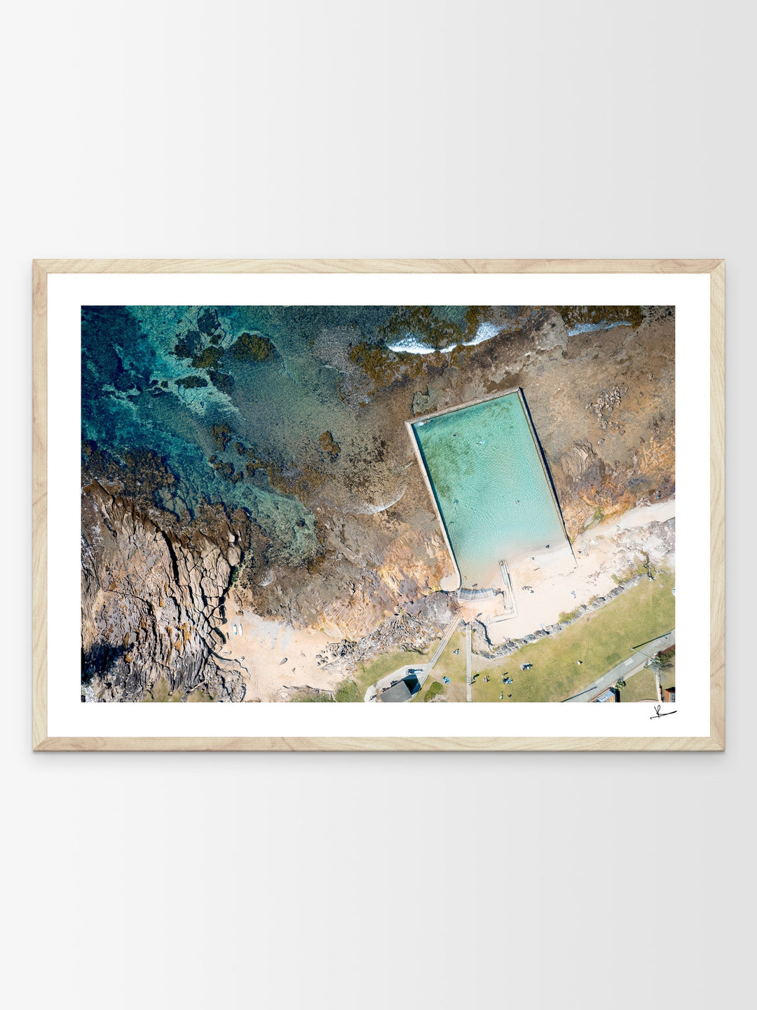 Cronulla - Shelly Beach Pool 01 - Wall Art Print - Australia Unseen