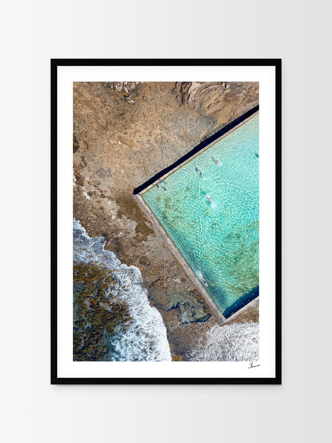 Cronulla - Shelly Beach Pool 02 - Australia Unseen - Wall Art Print