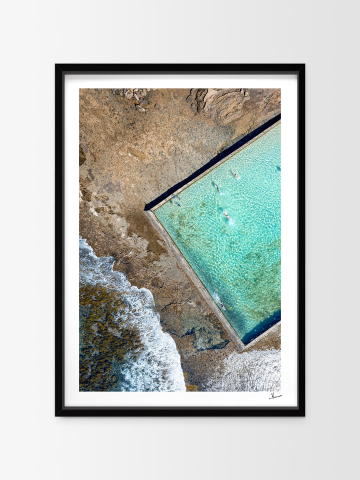 Cronulla - Shelly Beach Pool 02 - Australia Unseen - Wall Art Print