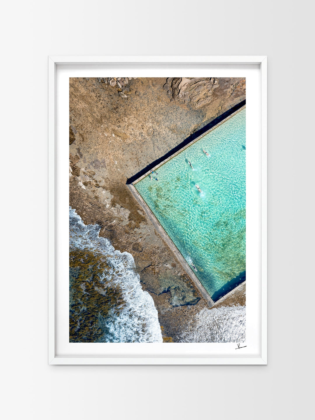 Cronulla - Shelly Beach Pool 02 - Wall Art Print - Australia Unseen