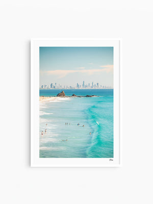 Currumbin Beach 01 - Wall Art Print - Australia Unseen