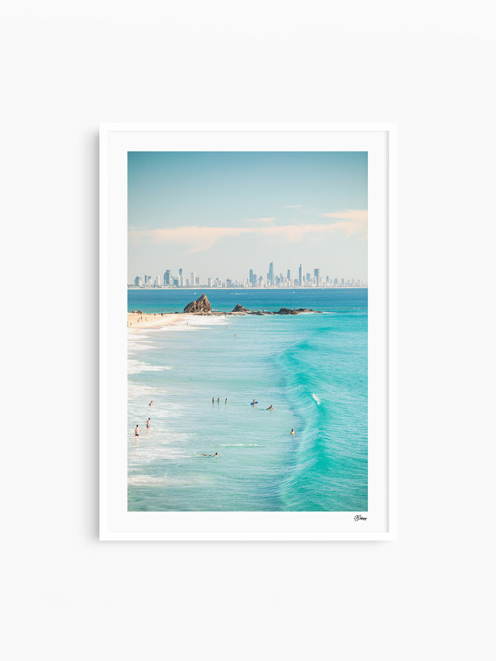 Currumbin Beach 01 - Wall Art Print - Australia Unseen