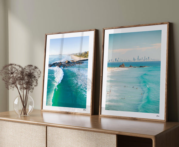 Currumbin Beach 01 - Wall Art Print - Australia Unseen