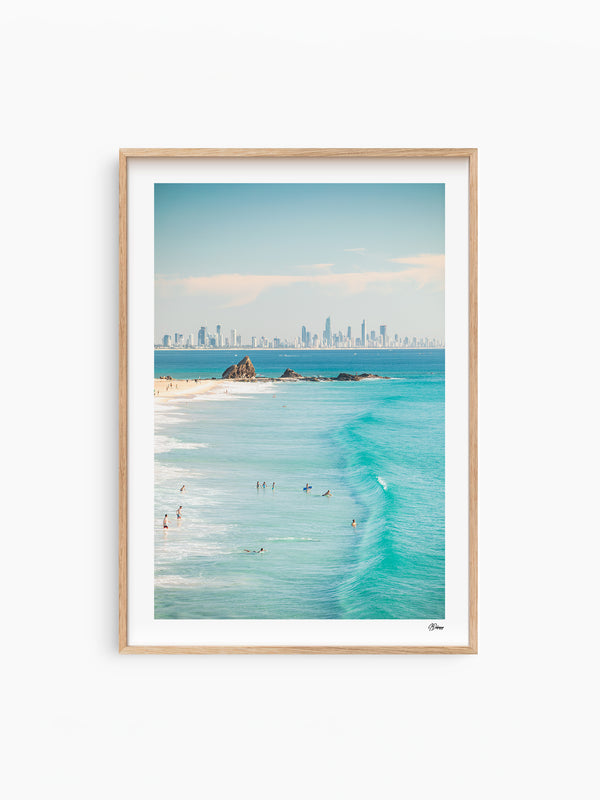 Currumbin Beach 01 - Wall Art Print - Australia Unseen