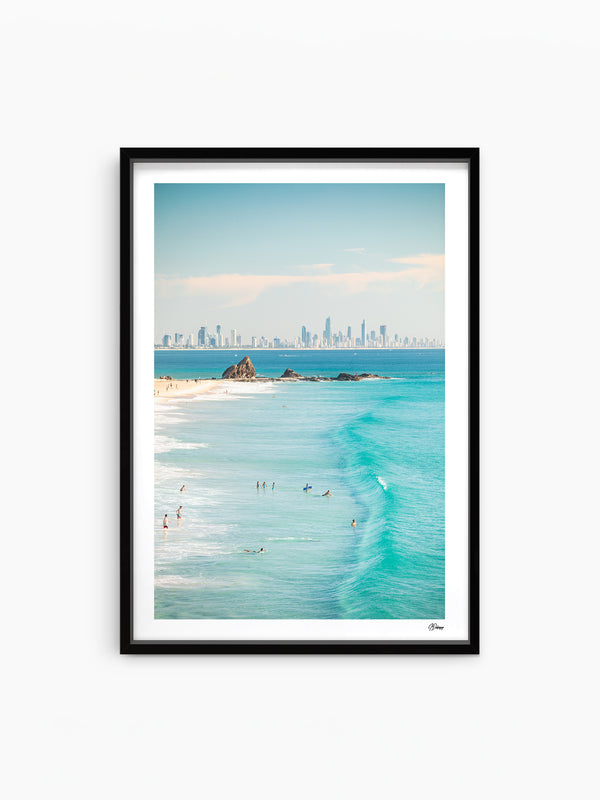 Currumbin Beach 01 - Wall Art Print - Australia Unseen
