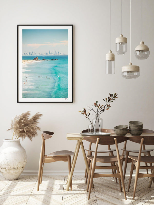 Currumbin Beach 01 - Wall Art Print - Australia Unseen