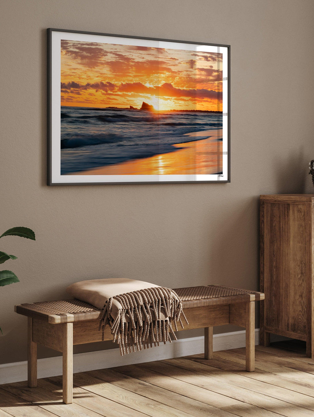 Currumbin Beach 02 - Sunrise - Wall Art Print - Australia Unseen
