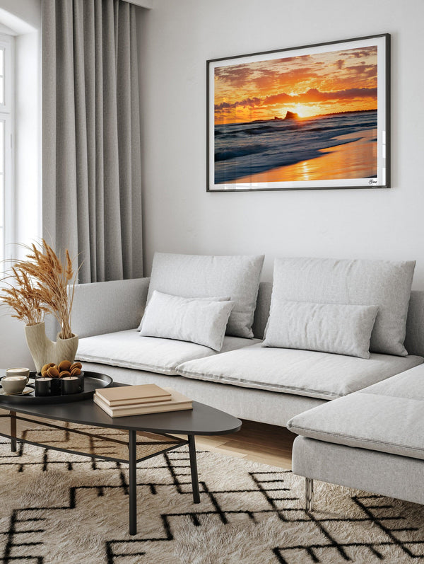 Currumbin Beach 02 - Sunrise - Wall Art Print - Australia Unseen