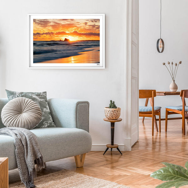 Currumbin Beach 02 - Sunrise - Wall Art Print - Australia Unseen