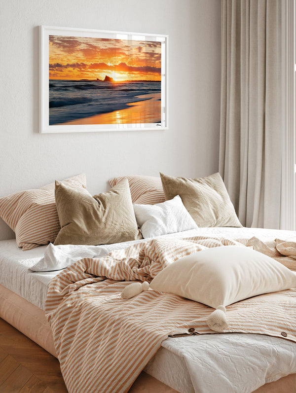 Currumbin Beach 02 - Sunrise - Wall Art Print - Australia Unseen