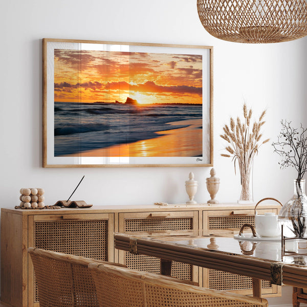 Currumbin Beach 02 - Sunrise - Wall Art Print - Australia Unseen