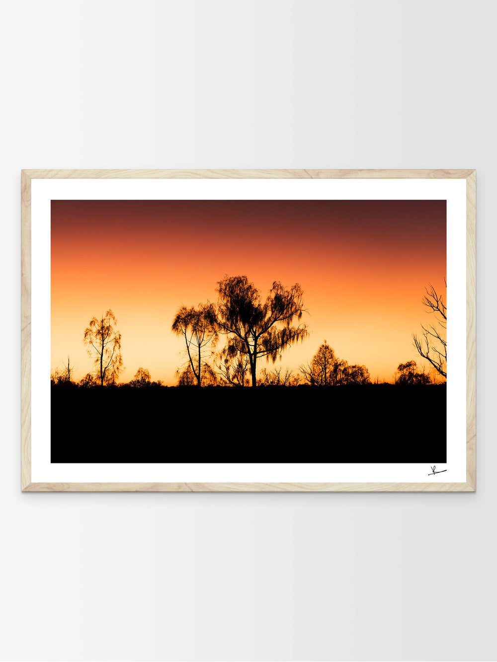 Desert Sunrise 01 - Australia Unseen - Wall Art Print