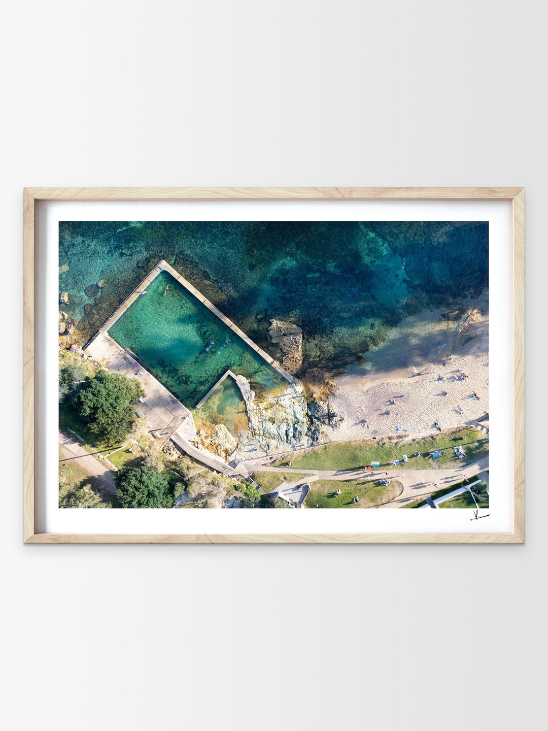 Fairlight Tidal Swimming Pool 01 - Wall Art Print - Australia Unseen