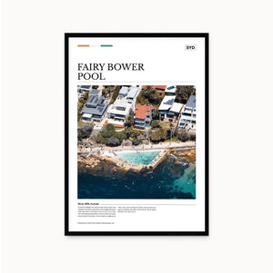 Fairy Bower Pool Editorial Poster - Australia Unseen