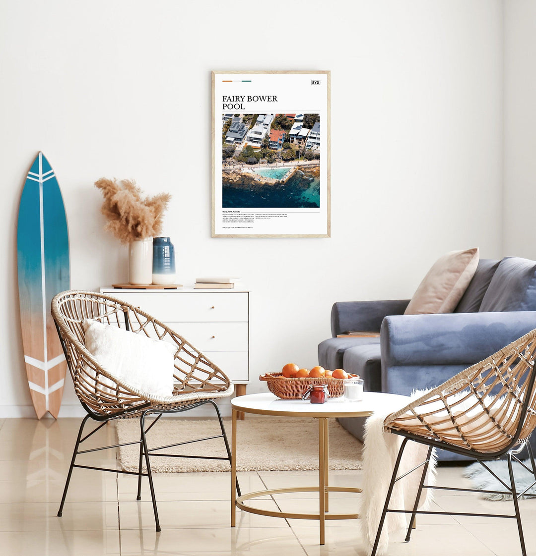 Fairy Bower Pool Editorial Poster - Australia Unseen