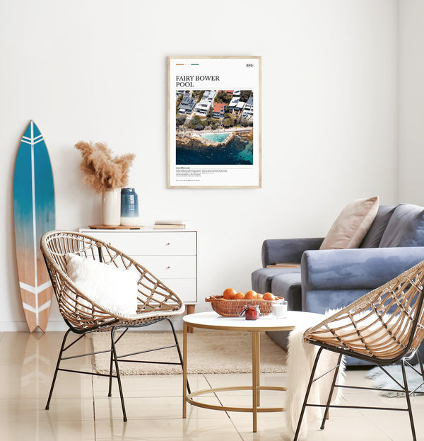 Fairy Bower Pool Editorial Poster - Australia Unseen