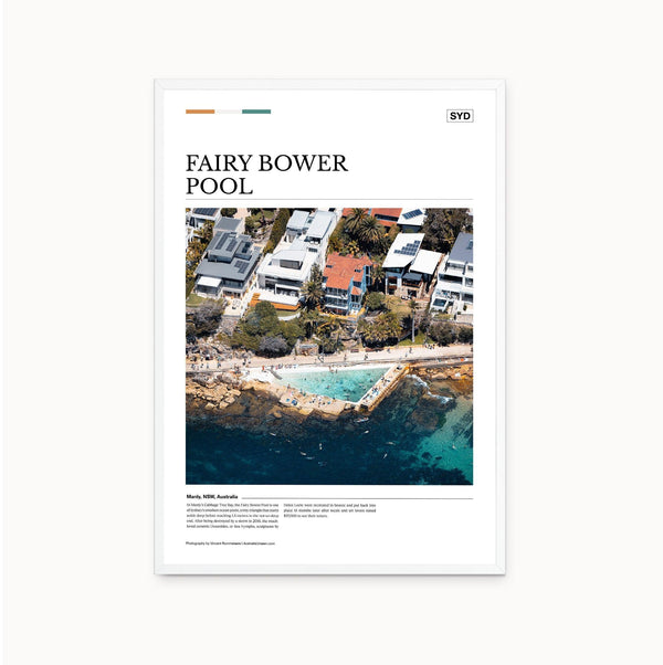 Fairy Bower Pool Editorial Poster - Australia Unseen