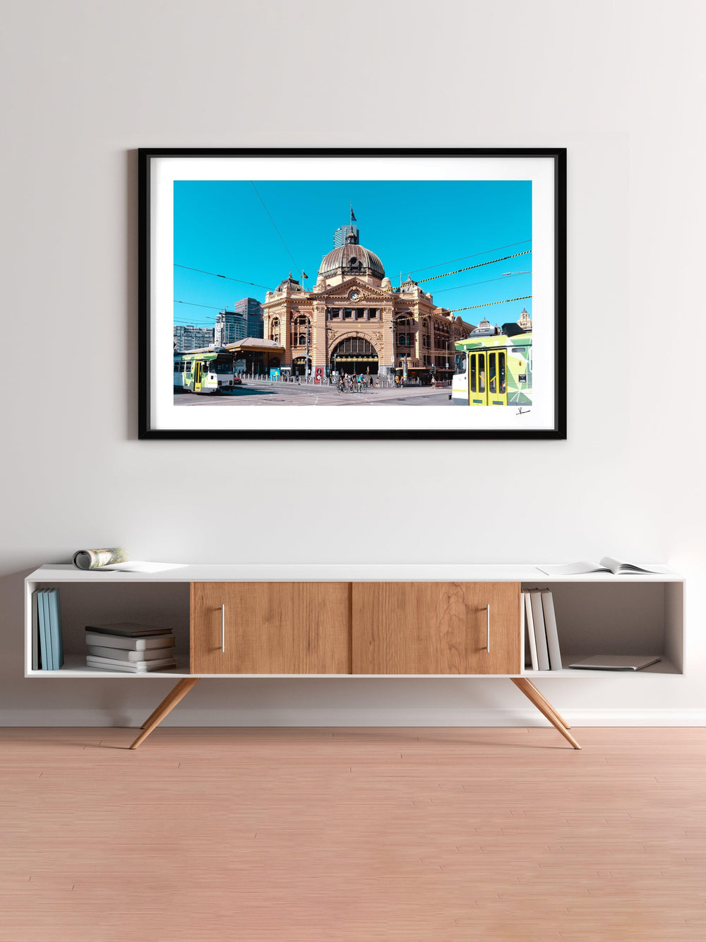 Flinders Street Station (day time) - Wall Art Print - Australia Unseen