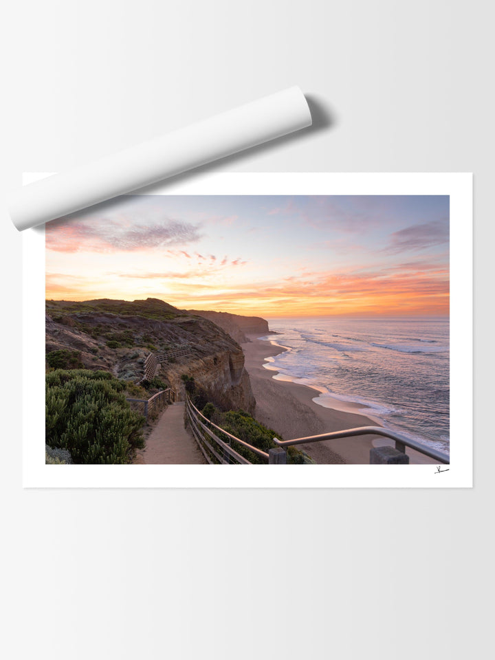 Gibson Steps 01 - Wall Art Print - Australia Unseen