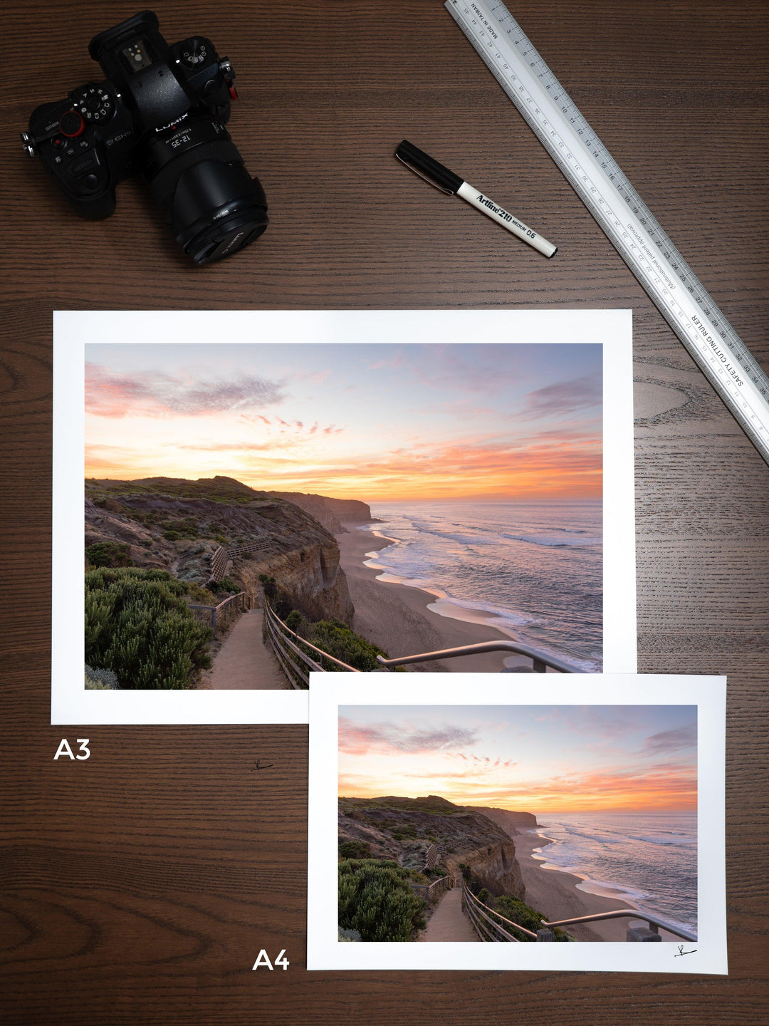 Gibson Steps 01 - Wall Art Print - Australia Unseen