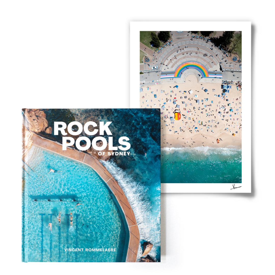Gift Box: Rock Pools of Sydney Book + A4 Print - Australia Unseen