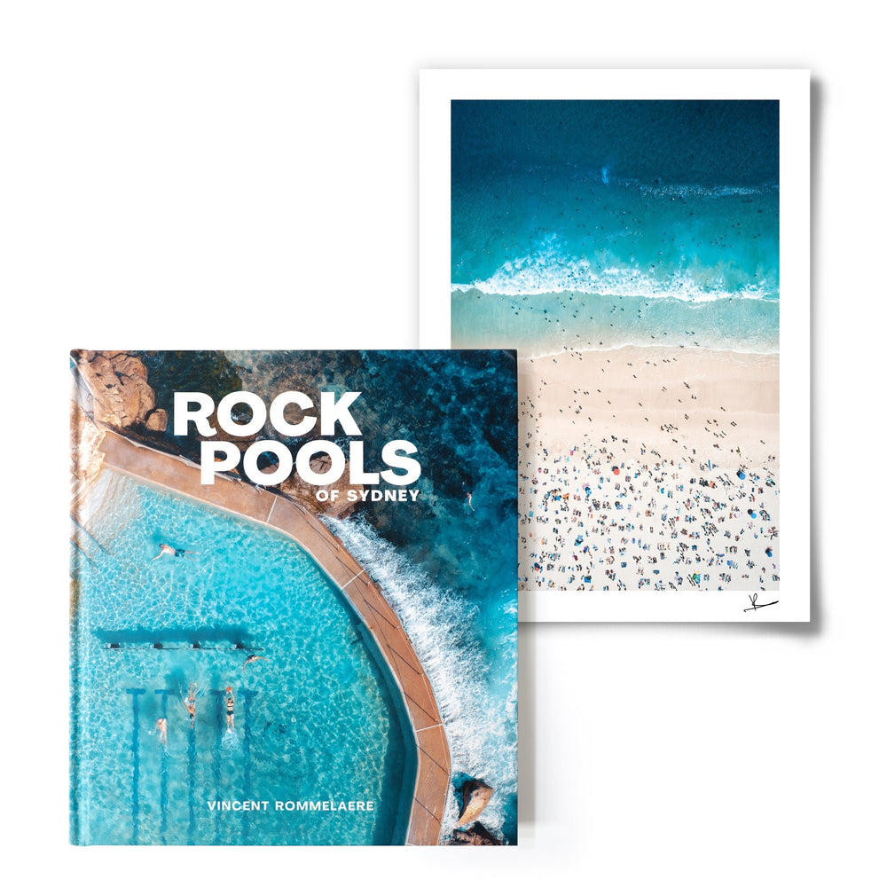 Gift Box: Rock Pools of Sydney Book + A4 Print - Australia Unseen