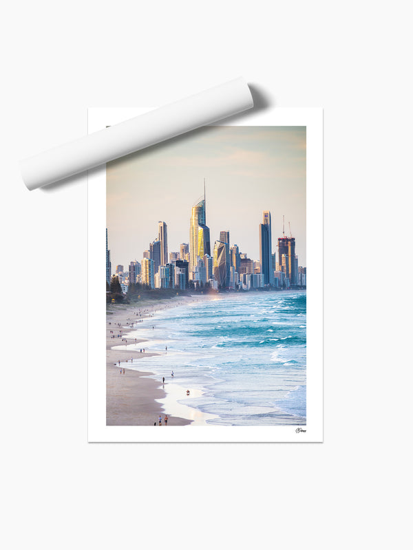 Gold Coast 01 - Wall Art Print - Australia Unseen