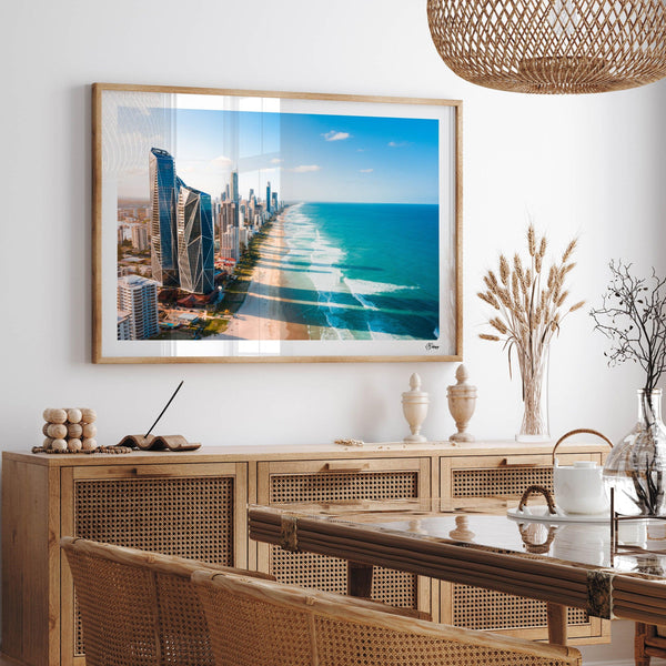 Gold Coast 02 - Shadows - Wall Art Print - Australia Unseen