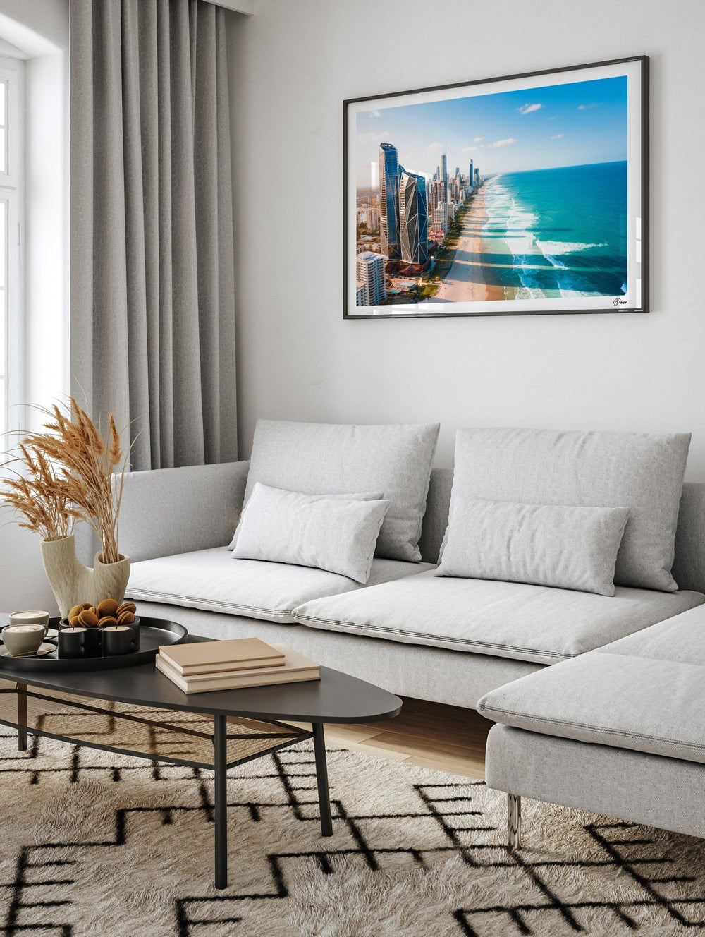Gold Coast 02 - Shadows - Wall Art Print - Australia Unseen