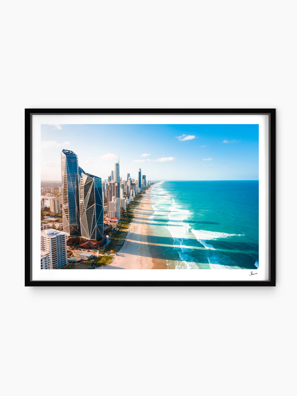 Gold Coast 02 - Shadows - Wall Art Print - Australia Unseen
